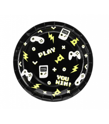 Talerzyki Gamepady 23 cm - 6 sztuk