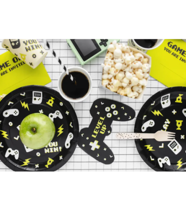 Talerzyki Gamepady 23 cm - 6 sztuk