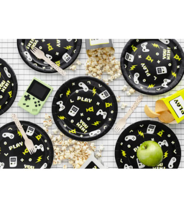 Talerzyki Gamepady 23 cm - 6 sztuk
