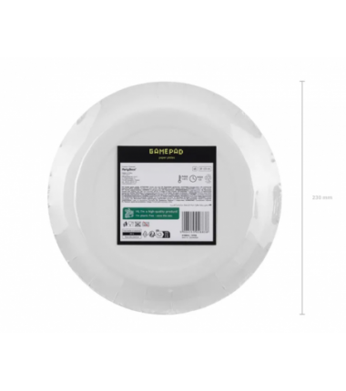 Talerzyki Gamepady 23 cm - 6 sztuk