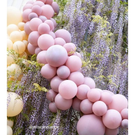 Balon Decorator 61cm - 24" Antique Pink różowy Fashion Antique Pink - 1 sztuka