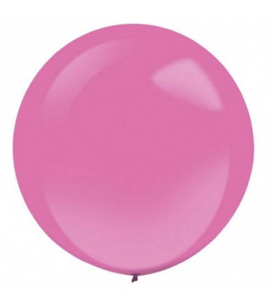 Balon Decorator 61 cm - 24" pastelowy różowy Fashion Hot Pink - 1 sztuka