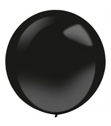 Balon Decorator 61 cm - 24" czarny Fashion Jet Black - 1 sztuka