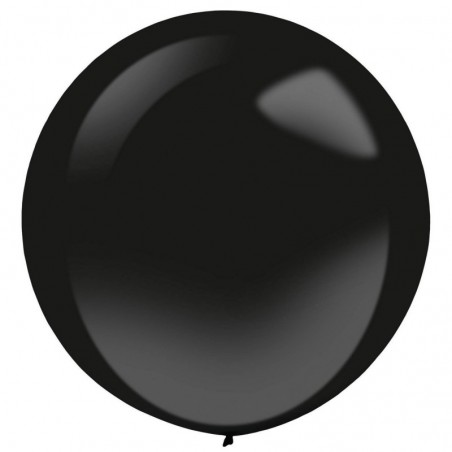 Balon Decorator 61 cm - 24" czarny Fashion Jet Black - 1 sztuka