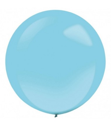 Balon Decorator 61 cm - 24" pastelowy niebieski Fashion Caribbean Blue - 1 sztuka