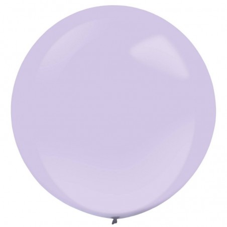 Balon Decorator 61 cm - 24" pastelowy lawendowy, fioletowy Fashion Lavender - 1 sztuka