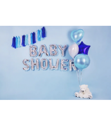 Balon foliowy Serce - Biały