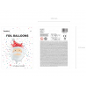 Balon foliowy - Mikołaj