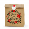 Torebki na prezenty Merry little Christmas - 3 sztuki