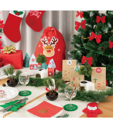 Świąteczna skarpeta na prezenty Merry Christmas