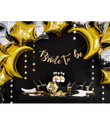 Balon foliowy Gwiazdka - Złoty