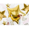 Balon foliowy Gwiazdka - Złoty