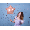 Balon foliowy Gwiazdka - Rose Gold