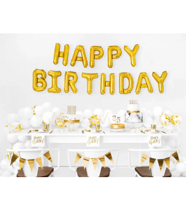 Kubeczki 220 ml złote - 6 sztuk