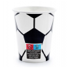 Kubeczki 220 ml Piłka - 6 sztuk