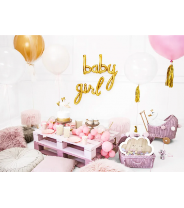 Frędzle - złote - 12 sztuk