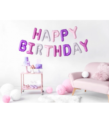 Świeczki wysokie - liliowe - 12 sztuk