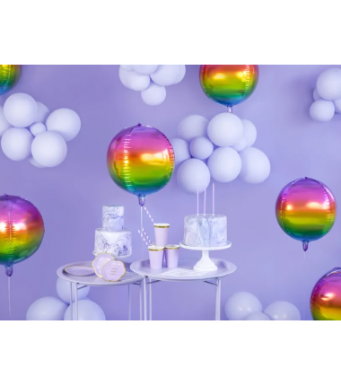 Świeczki wysokie - liliowe - 12 sztuk