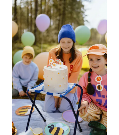 Świeczki stokrotki - 5 sztuk