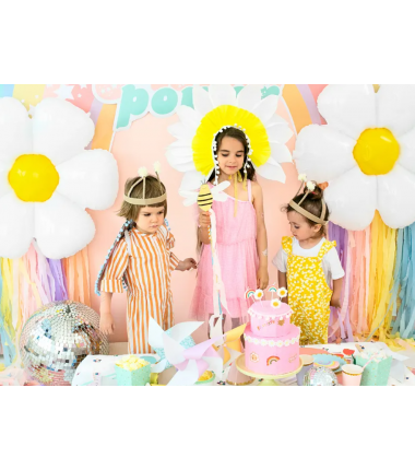 Świeczki stokrotki - 5 sztuk