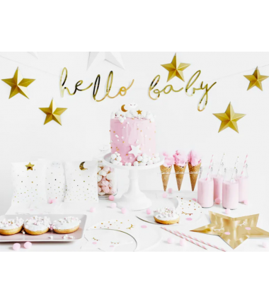 Świeczki urocze gwiazdki - 5 sztuk