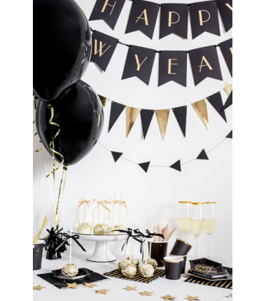 Ciężarek do balonów czarny - 1 sztuka