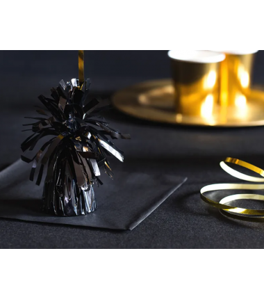 Ciężarek do balonów czarny - 1 sztuka