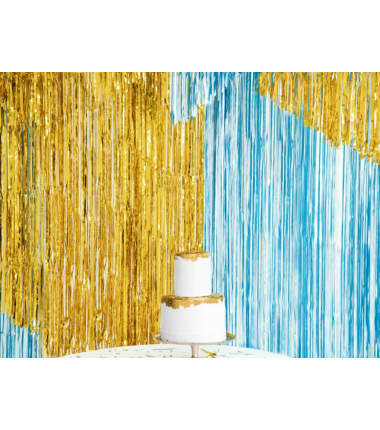 Kurtyna złota - 90x250cm