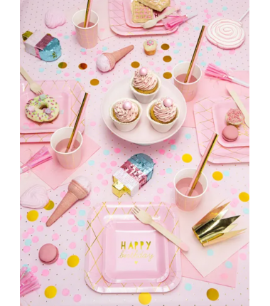 Konfetti Kółka - Jasnoniebieskie