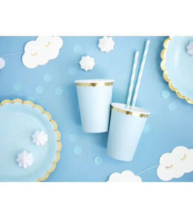 Konfetti Kółka - Jasnoniebieskie