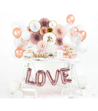 Konfetti Kółka - Jasnoróżowe