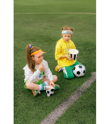 Pudełka na popcorn Piłka - 6 sztuk