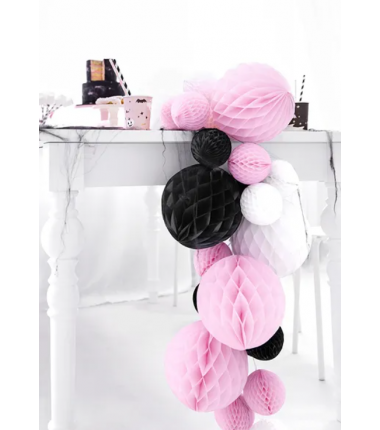 Kula Honeycomb czarna 20 cm - 1 sztuka