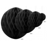 Kula Honeycomb czarna 30 cm - 1 sztuka