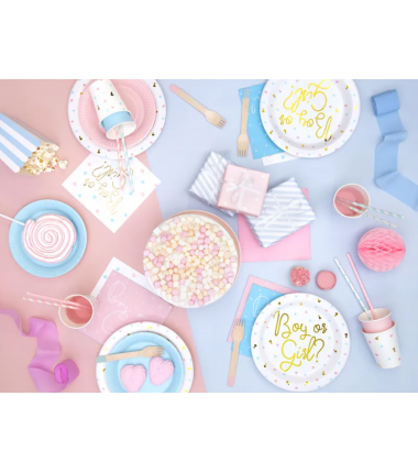 Kula Honeycomb jasnoróżowa 10 cm - 1 sztuka