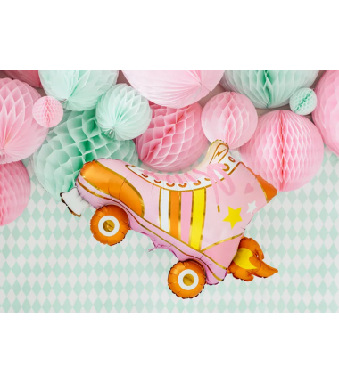 Kula Honeycomb jasnoróżowa 20 cm - 1 sztuka