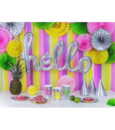 Kula Honeycomb żółta 20 cm - 1 sztuka