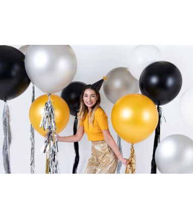 Balon Strong okrągły 1 m - Pastel Pure White - biały