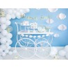 Balon Strong okrągły 1 m - Pastel Pure White - biały