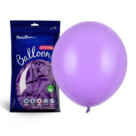 Balony Strong 43 cm lawendowe Pastel Lavender Blue - 25 sztuk