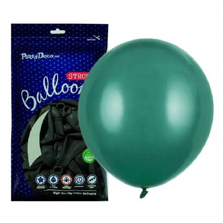 Balony Strong 43 cm butelkowa zieleń Pastel Bottle Green - 25 sztuk