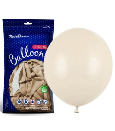 Balony Strong 43 cm alabastrowe Pastel Nude - 25 sztuk