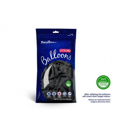 Balony Strong 27 cm szare Pastel Grey - 100 sztuk