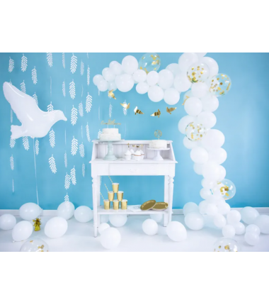 Balony Strong 27 cm przezroczyste Crystal Clear - 10 sztuk