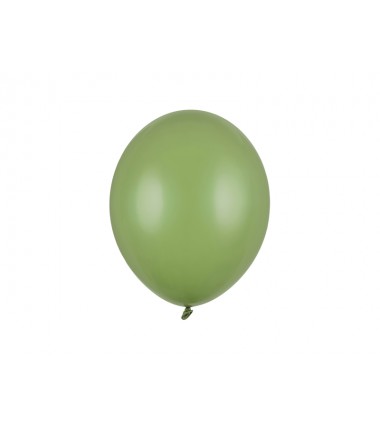 Balony Strong 27 cm oliwkowe Pastel Rosemary Green - 100 sztuk