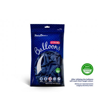 Balony Strong 27 cm niebieskie Pastel Blue - 100 sztuk