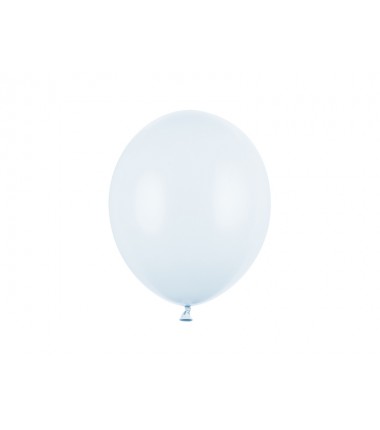 Balony Strong 27 cm mgliste niebieskie Pastel Light Misty Blue - 10 sztuk