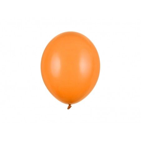 Balony Strong 27 cm mandarynkowe Pastel Mand. Orange - 100 sztuk