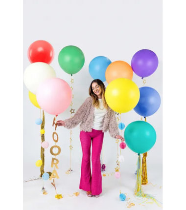 Balony Strong 27 cm kremowe Pastel Light Cream - 100 sztuk