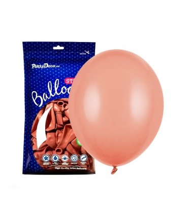 Balony Strong 27 cm brzoskwiniowe Pastel Peach - 100 sztuk